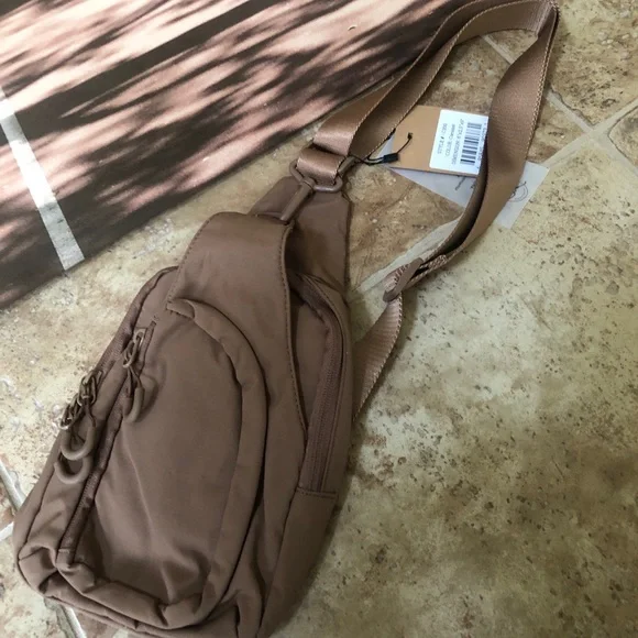 Stylish Tan Sling Bag - Picture 8 of 13